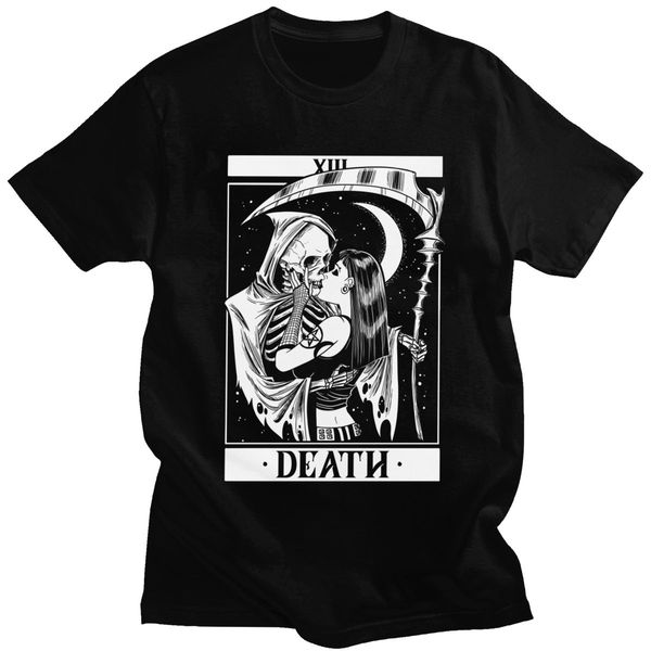 стильная мужская смерть таро футболка с коротким рукавом хлопок tshirt отдыха оккультизм некромантия санта muerte tee shirt одежда мерч пода
стильная мужская смерть таро футболка с коротким рукавом хлопок tshirt отдыха оккультизм некромантия санта muerte tee shirt одежда мерч пода