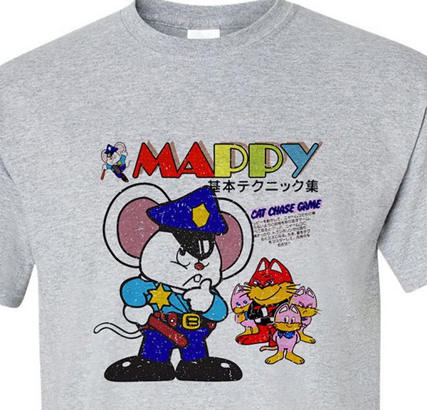 mappy distressed t-shirt retro vintage 80's 70's old school video arcade game new trends tee shirt
mappy distressed t-shirt retro vintage 80's 70's old school video arcade game new trends tee shirt