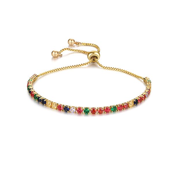 link, chain zhouyang bracelets for women simple geometry convenient adjustable colorful zircon light gold color gifts fashion jewelry kbh171, Black
link, chain zhouyang bracelets for women simple geometry convenient adjustable colorful zircon light gold color gifts fashion jewelry kbh171, Black