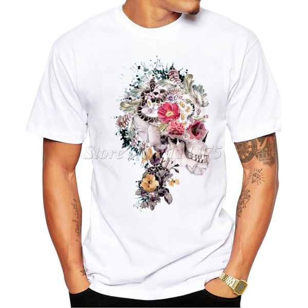 2019 new arrivals fashion floral skull printed men's t shirt cool hipster style t-shirt
2019 new arrivals fashion floral skull printed men's t shirt cool hipster style t-shirt