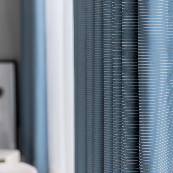 custom curtain nordic livingroom simplicity blue jacquard vertical line shading bedroom thick blackout curtain drape m881
custom curtain nordic livingroom simplicity blue jacquard vertical line shading bedroom thick blackout curtain drape m881