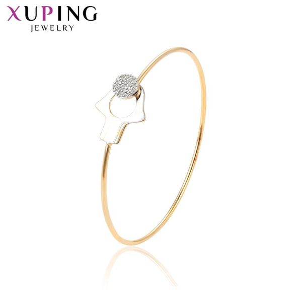 xuping jewelry sweet little fresh bangle charm design trendy for women girl thanksgiving gifts s120.3-52187, Black
xuping jewelry sweet little fresh bangle charm design trendy for women girl thanksgiving gifts s120.3-52187, Black