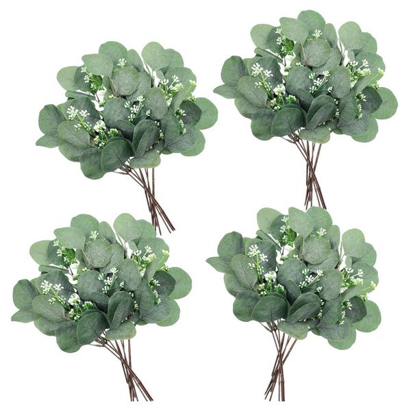 decorative flowers & wreaths 24 piece artificial seeded eucalyptus leaves stems faux dollar plant fake branch
decorative flowers & wreaths 24 piece artificial seeded eucalyptus leaves stems faux dollar plant fake branch