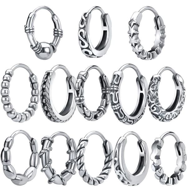 zs punk hoop earrings for man stainless steel simple round circle hoop earrings rock roll mens hip hop jewelry, Golden;silver
zs punk hoop earrings for man stainless steel simple round circle hoop earrings rock roll mens hip hop jewelry, Golden;silver