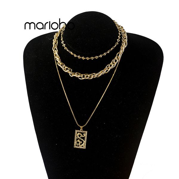 pendant necklaces punk rhinestone square dragon multi-layer metal chokers necklace gold silver color wild jewelry party women
pendant necklaces punk rhinestone square dragon multi-layer metal chokers necklace gold silver color wild jewelry party women