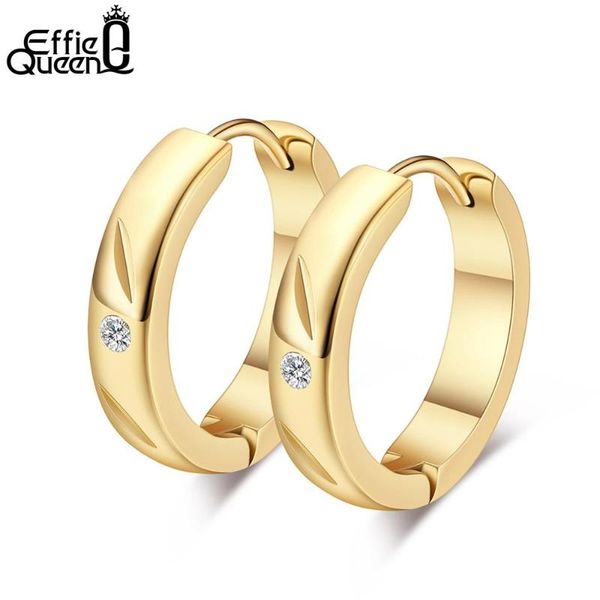 effie queen circle zircon hoop earrings for women gold-color carving leaves earring clip office lady fashion jewelry gte108, Golden;silver
effie queen circle zircon hoop earrings for women gold-color carving leaves earring clip office lady fashion jewelry gte108, Golden;silver