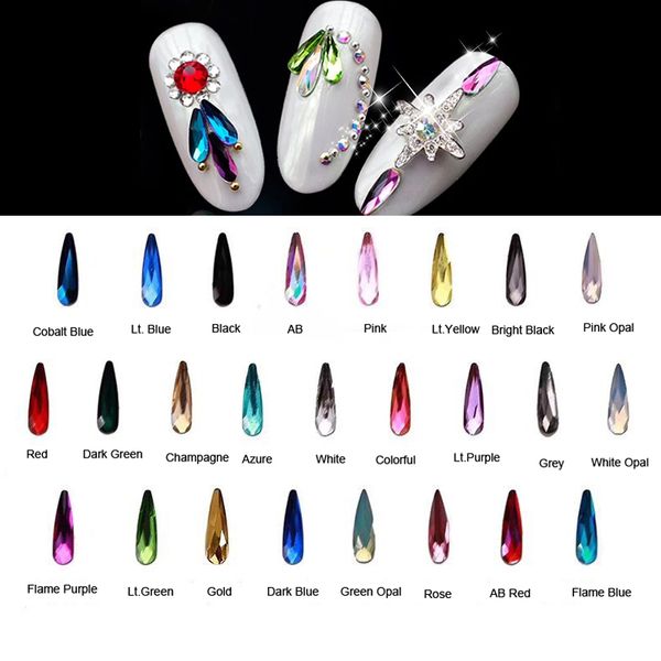 50 pcs/pack 3*10mm size water drop shape rhinestones for nail art decoration ab glass stones 3d nail strass diy nails art crafts, Silver;gold
50 pcs/pack 3*10mm size water drop shape rhinestones for nail art decoration ab glass stones 3d nail strass diy nails art crafts, Silver;gold
