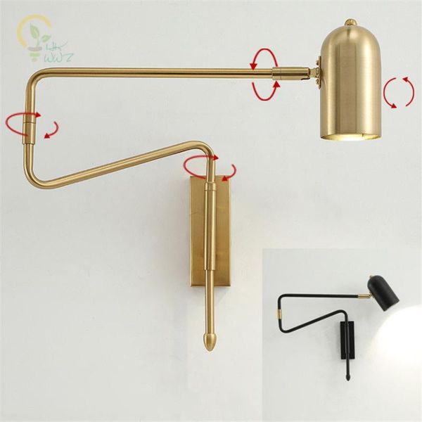 wall lamp modern e27 led nordic rocking arm living room bedroom black/gold long pole folding stretchable bedside reading
wall lamp modern e27 led nordic rocking arm living room bedroom black/gold long pole folding stretchable bedside reading