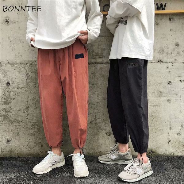 men casual pants harem solid all-match trousers students streetwear ulzzang simple mens chic harajuku ins summer thin leisure, Black
men casual pants harem solid all-match trousers students streetwear ulzzang simple mens chic harajuku ins summer thin leisure, Black