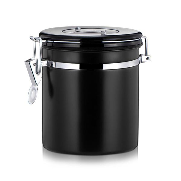 stainless steel sealed canister jar home kitchen coffee sugar storage exhaust valve seal can
stainless steel sealed canister jar home kitchen coffee sugar storage exhaust valve seal can