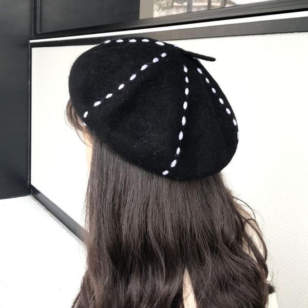 autumn and winter new fashion beret women retro casual simple literary pumpkin hat, Blue;gray
autumn and winter new fashion beret women retro casual simple literary pumpkin hat, Blue;gray
