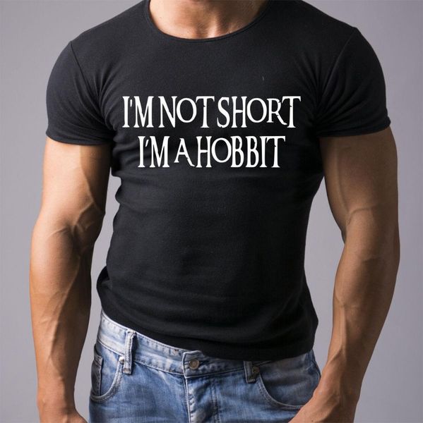 2019 new brand cool t shirt i'm not short i'm hobbit funny printed mens t shirt boyfriend gift idea tee shirt
2019 new brand cool t shirt i'm not short i'm hobbit funny printed mens t shirt boyfriend gift idea tee shirt