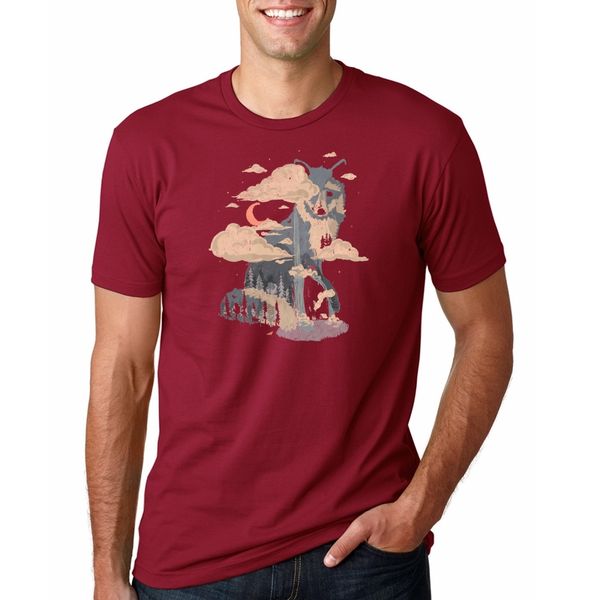2020 new arrival men's at the foot of fox mountain print t shirt fashion t-shirt print casual short sleeve
2020 new arrival men's at the foot of fox mountain print t shirt fashion t-shirt print casual short sleeve