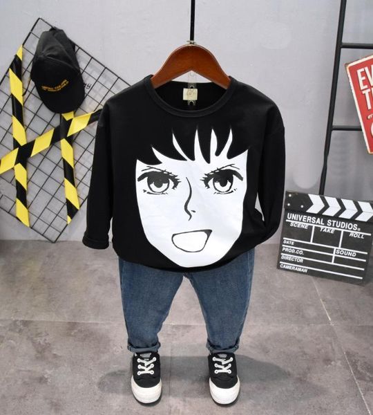 kids baby boy clothes set boys cartoon t-shirt + jeans pants outfits cotton cute soft comfortable baby kids clothing set, White
kids baby boy clothes set boys cartoon t-shirt + jeans pants outfits cotton cute soft comfortable baby kids clothing set, White