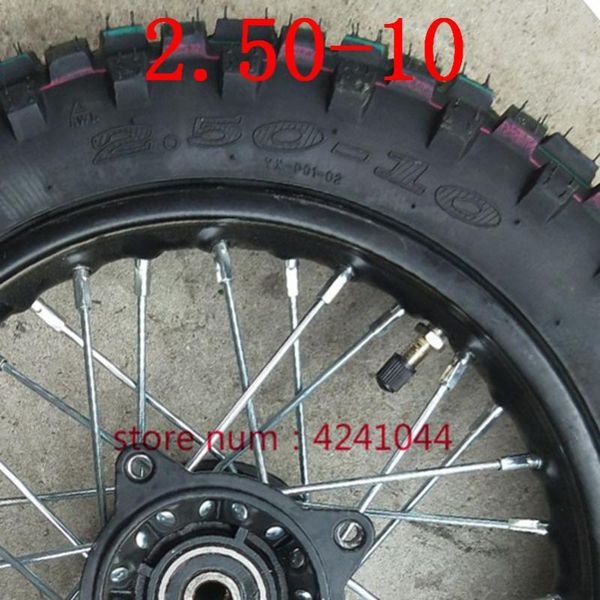 motocross mini 2.50-10 10" rims tires 2.50-10 front or rear rims tyres wheels for trail off road dirt bike
motocross mini 2.50-10 10" rims tires 2.50-10 front or rear rims tyres wheels for trail off road dirt bike