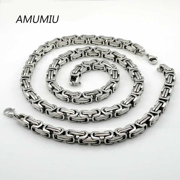 amumiu потерять деньги акция! комплекты ювелирных изделий из нержавеющей стали 316l цвет серебро византийский браслет ожерелье комплект цепь, Silver
amumiu потерять деньги акция! комплекты ювелирных изделий из нержавеющей стали 316l цвет серебро византийский браслет ожерелье комплект цепь, Silver