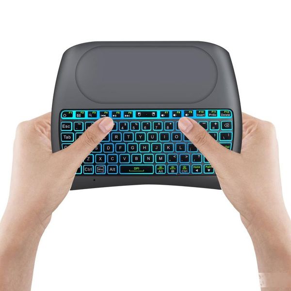 d8 plus i8 backlight english 2.4ghz wireless mini keyboard air mouse touchpad controller type writer for android tv box
d8 plus i8 backlight english 2.4ghz wireless mini keyboard air mouse touchpad controller type writer for android tv box