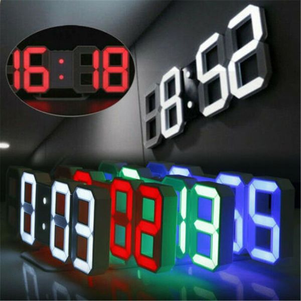 3d led wall clock modern digital alarm clocks display home kitchen office table desk night wall watch 24 or 12 hour display
3d led wall clock modern digital alarm clocks display home kitchen office table desk night wall watch 24 or 12 hour display