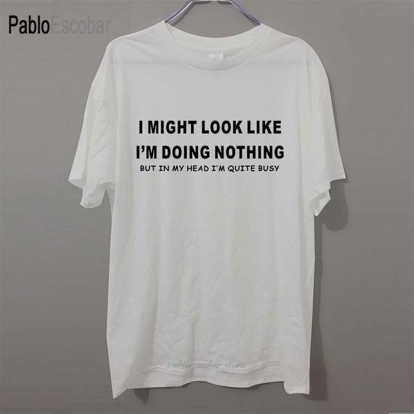 new doing nothing funny printed t shirt white tee camisetas lazy novelty joke gift t-shirt cotton mens
new doing nothing funny printed t shirt white tee camisetas lazy novelty joke gift t-shirt cotton mens