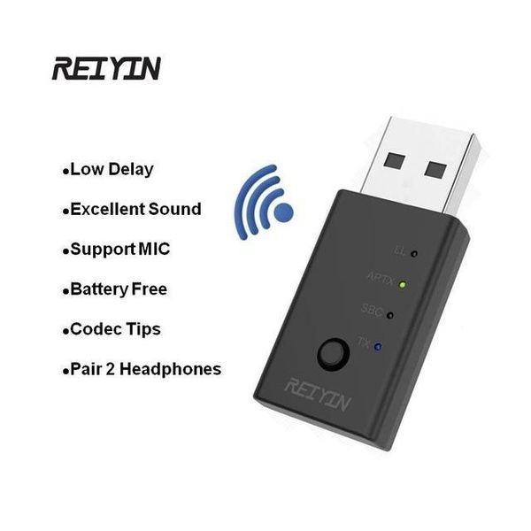 portable audio video wireless adapter reiyin usb bluetooth 5.0 audio transmitter aptx low latency wireless sound card voice call adapter
portable audio video wireless adapter reiyin usb bluetooth 5.0 audio transmitter aptx low latency wireless sound card voice call adapter