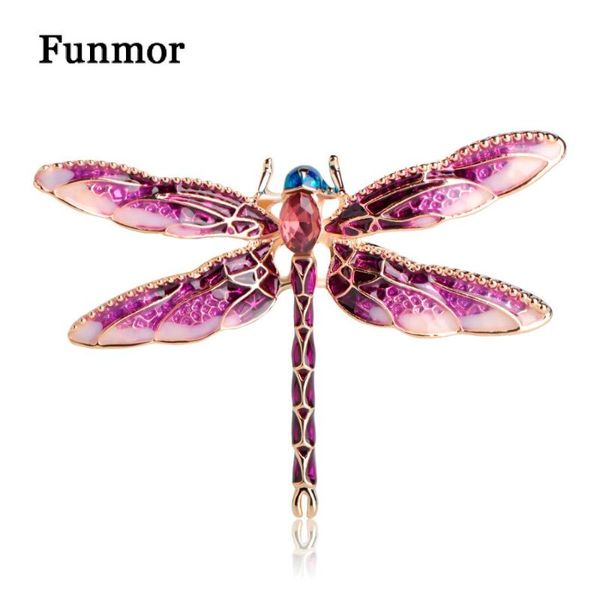 pins, brooches funmor enamel dragonfly shape for women girls beautiful banquet dress decorations scarf buckle rhinestone insect brooch, Gray
pins, brooches funmor enamel dragonfly shape for women girls beautiful banquet dress decorations scarf buckle rhinestone insect brooch, Gray