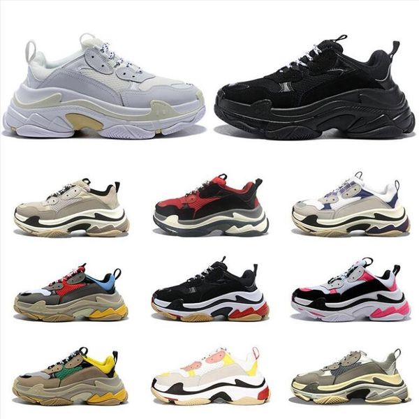 paris 17fw fashion women shoes dad shoes triple s 17fw sneakers for men women spring chaussures navy blue orange daddy shoes, Black
paris 17fw fashion women shoes dad shoes triple s 17fw sneakers for men women spring chaussures navy blue orange daddy shoes, Black