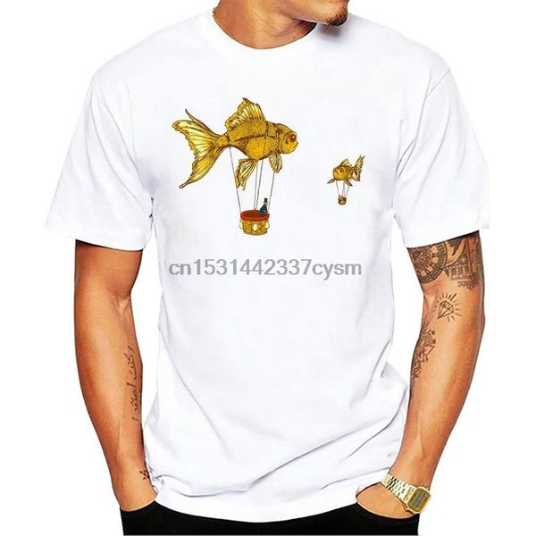 air balloons goldfish design men printed t shirt
air balloons goldfish design men printed t shirt