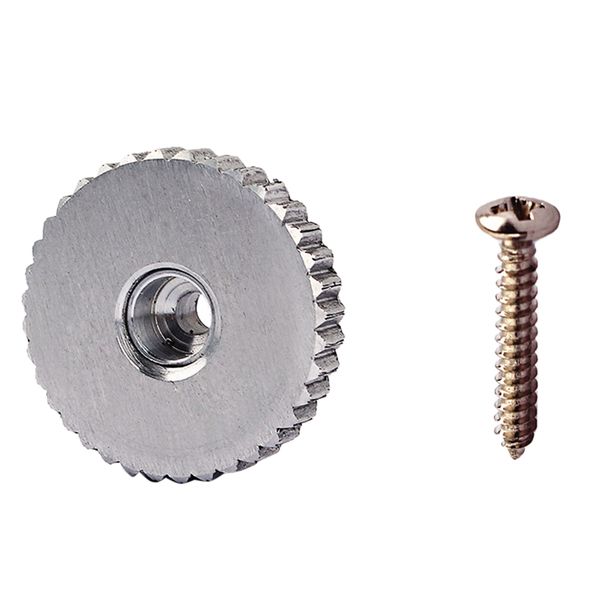 guitar belt strap lock button with mounting screws for bass guitar mandolin parts silver, Black;brown
guitar belt strap lock button with mounting screws for bass guitar mandolin parts silver, Black;brown