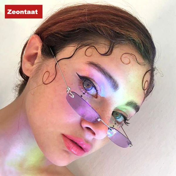 sunglasses 2021 ladies clear lens small narrow driver goggles vintage rimless rectangle womens mens red shades metal eyewear, White;black
sunglasses 2021 ladies clear lens small narrow driver goggles vintage rimless rectangle womens mens red shades metal eyewear, White;black