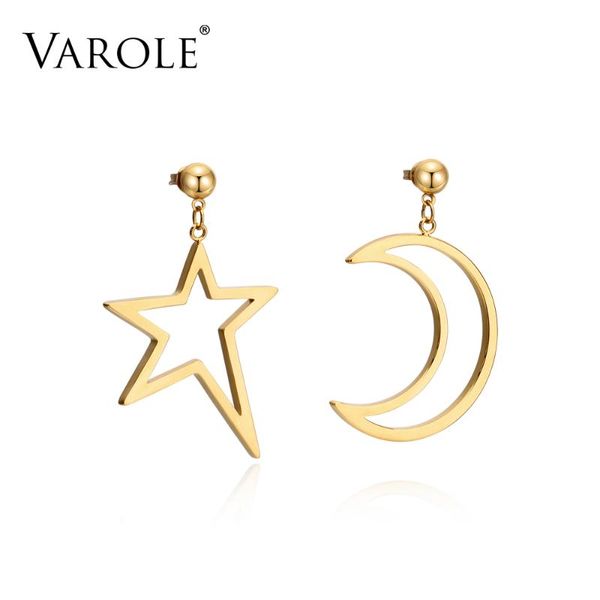 varole stars and moon stainless steel long drop earrings for women gold silver color earring jewelry boucle d'oreille femme 2020
varole stars and moon stainless steel long drop earrings for women gold silver color earring jewelry boucle d'oreille femme 2020