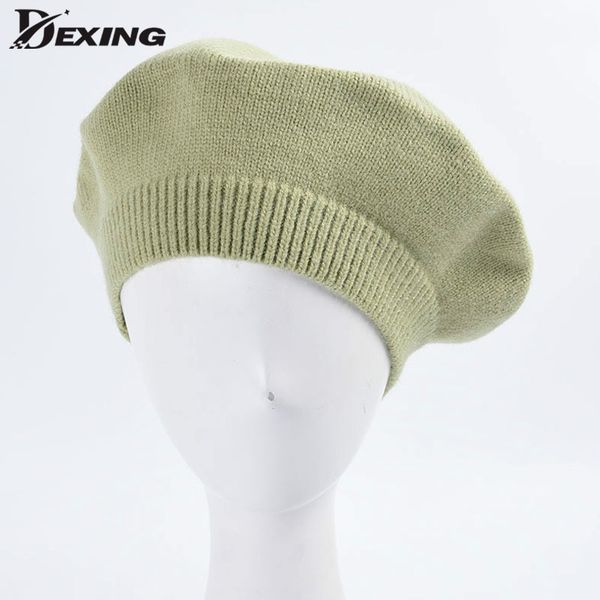 soft knitted french beret women autumn winter female solid korean knit berets version painter hat wholesale, Blue;gray
soft knitted french beret women autumn winter female solid korean knit berets version painter hat wholesale, Blue;gray