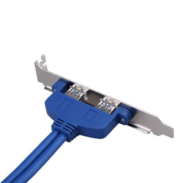 2 port usb 3.0 type a female to motherboard header adapter bracket cable 20-pin header f/2af pci
2 port usb 3.0 type a female to motherboard header adapter bracket cable 20-pin header f/2af pci