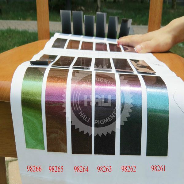 chameleon pigment,color shift pigment,color flip change pigment,item:98263,98264..,12colors for choose,1lot=500g., Silver;gold
chameleon pigment,color shift pigment,color flip change pigment,item:98263,98264..,12colors for choose,1lot=500g., Silver;gold