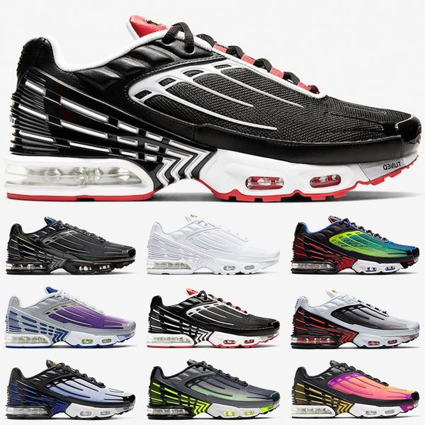 tn plus 3 men women running shoes mens trainers triple white black parachute neon purple nebula high sports sneakers size 36-45, White;red
tn plus 3 men women running shoes mens trainers triple white black parachute neon purple nebula high sports sneakers size 36-45, White;red