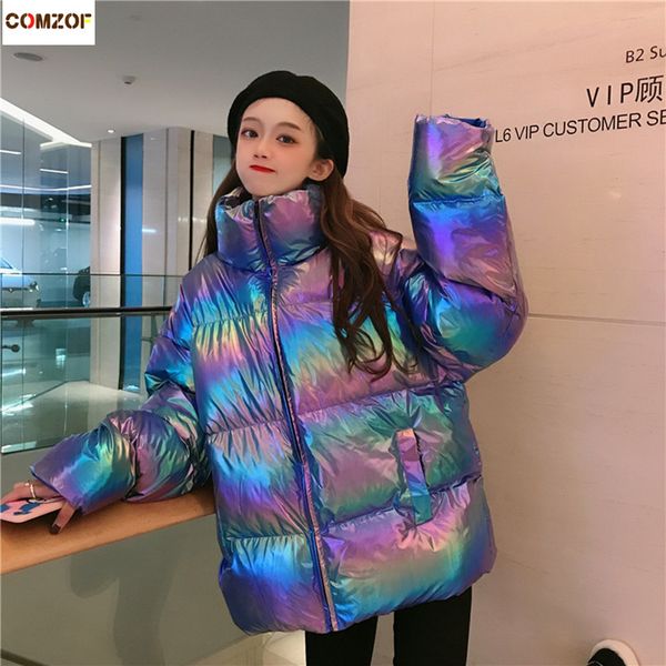 women's down & parkas 2021 winter thick jackets women fashion long sleeve colorful loose korean warm coats woman clothes chaqueta mujer, Black
women's down & parkas 2021 winter thick jackets women fashion long sleeve colorful loose korean warm coats woman clothes chaqueta mujer, Black