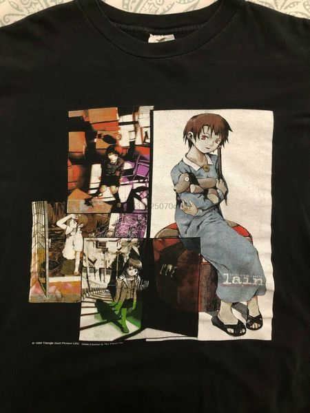 original serial experiments lain 1999 shirt  round collar short sleeve tee shirts tee
original serial experiments lain 1999 shirt  round collar short sleeve tee shirts tee