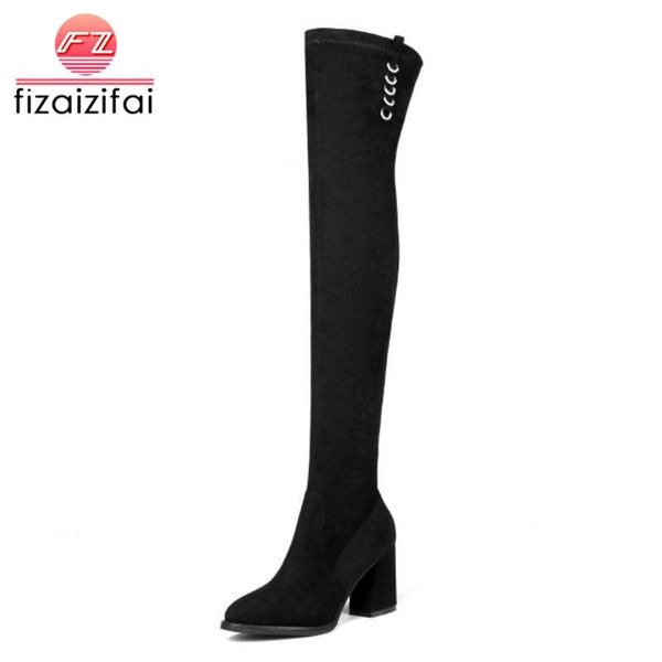 coolcept high heel ladies boots winter woman's shoes fashion thigh high boots crystal shoes women footwear size 33-41, Black
coolcept high heel ladies boots winter woman's shoes fashion thigh high boots crystal shoes women footwear size 33-41, Black