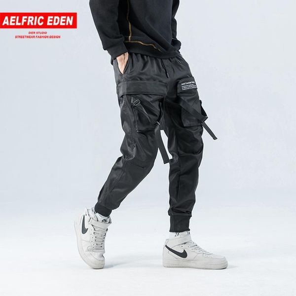 aelfric eden hip hop multi pockets ribbons cargo pants 2020 fashion streetwear harajuku casual pants joggers men trousers black1, Black
aelfric eden hip hop multi pockets ribbons cargo pants 2020 fashion streetwear harajuku casual pants joggers men trousers black1, Black