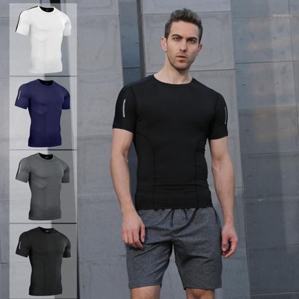 2020 breathable quick dry compression fitness t shirt men short sleeve casual1, Black;blue
2020 breathable quick dry compression fitness t shirt men short sleeve casual1, Black;blue