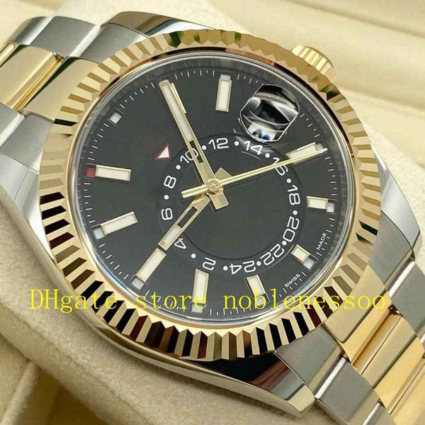 19 color men's yellow gold steel 326933 black dial complete two tone champagne dial 326934 326935 automatic watches mens watch wristwat, Slivery;brown
19 color men's yellow gold steel 326933 black dial complete two tone champagne dial 326934 326935 automatic watches mens watch wristwat, Slivery;brown