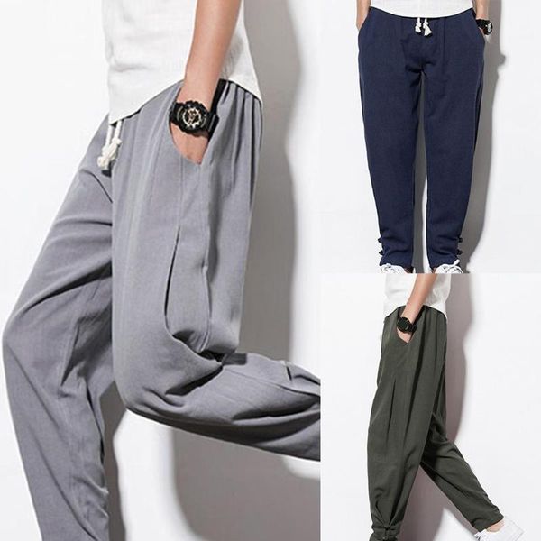 2019 black friday casual men drawstring pockets ankle tie cotton linen plus size loose harem pants1
2019 black friday casual men drawstring pockets ankle tie cotton linen plus size loose harem pants1