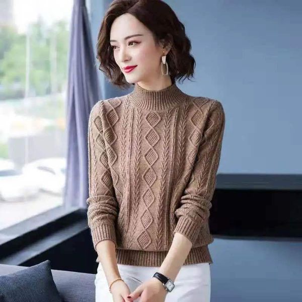 2021 100% new autumn sweater women knitted or crocheted high nightgown smooth fashion jumper thin femme pullovers elastic ladies 1trg, White;black
2021 100% new autumn sweater women knitted or crocheted high nightgown smooth fashion jumper thin femme pullovers elastic ladies 1trg, White;black