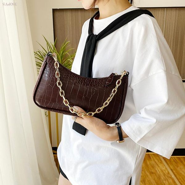 chain designer crossbody underarm new 2020 pu leather handbags messenger crocodile fashion
chain designer crossbody underarm new 2020 pu leather handbags messenger crocodile fashion