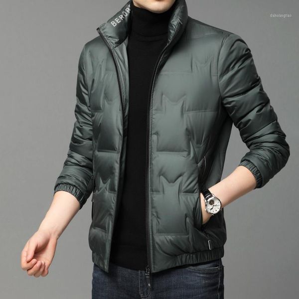 down jacket men's fall / winter 2020 new business casual standing collar coat handsome jacket1, Black
down jacket men's fall / winter 2020 new business casual standing collar coat handsome jacket1, Black