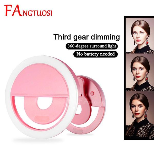 fangtuosi new usb charging selfie light portable led camera phone pgraphy ring light selfie universal ring
fangtuosi new usb charging selfie light portable led camera phone pgraphy ring light selfie universal ring