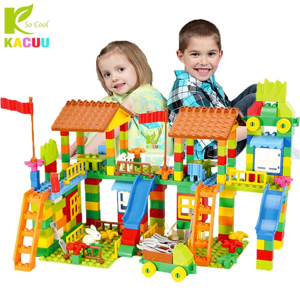 big size building blocks amusement park diy compatible duploed brick assembly bricks construction building toys for children 1008
big size building blocks amusement park diy compatible duploed brick assembly bricks construction building toys for children 1008