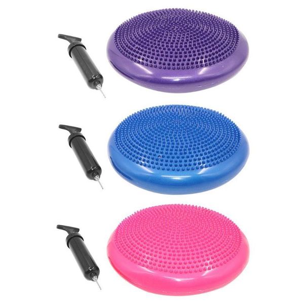 pvc inflatable yoga balancing ball yoga massage cushion mat pad thickening training cushion body building stability exercise
pvc inflatable yoga balancing ball yoga massage cushion mat pad thickening training cushion body building stability exercise