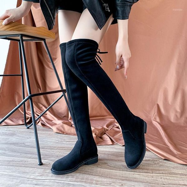boots faux suede slim over the knee winter women thigh high female heel shoes woman1, Black
boots faux suede slim over the knee winter women thigh high female heel shoes woman1, Black
