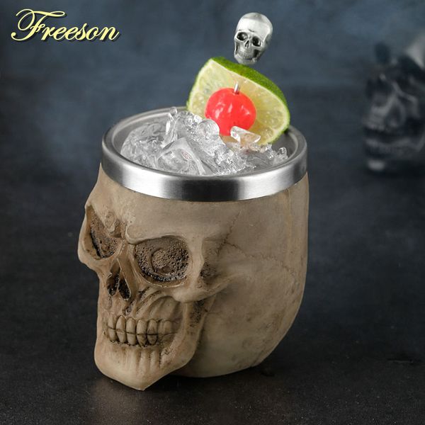 2021 latestskull horrible 200ml resin stainless ssteel glass gothic beer mug vodka cup whiskey glasses bar drinkware halloween gift new
2021 latestskull horrible 200ml resin stainless ssteel glass gothic beer mug vodka cup whiskey glasses bar drinkware halloween gift new