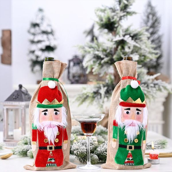 nutcracker soldier line bottle cover decor for home merry christmas ornament 2020 xmas navidad gifts new year 2021
nutcracker soldier line bottle cover decor for home merry christmas ornament 2020 xmas navidad gifts new year 2021